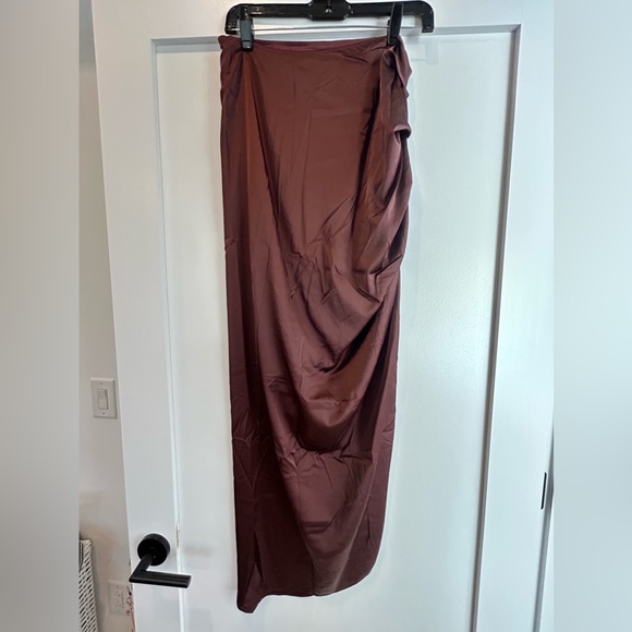 OW Collection Izzy Skirt Cappuccino Sz 12 NWT - Picture 7 of 8